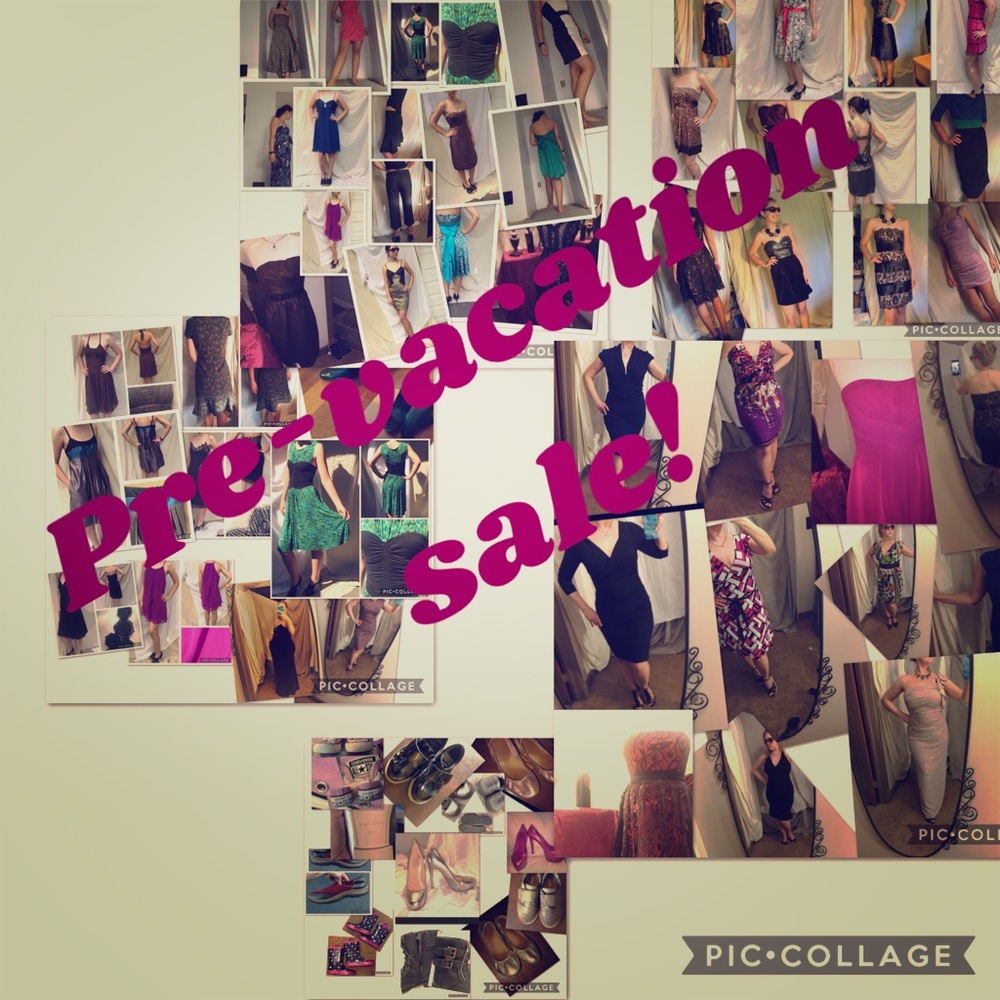 Closet clean out time!  Variety of sizes.
